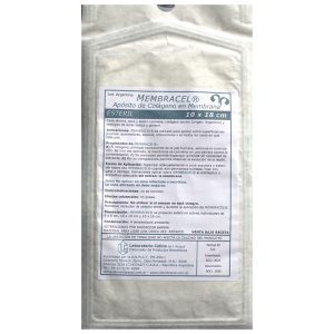 Membracel Apósito Biológico de Colágeno en Membrana Regeneradora de Piel 10 X 18 Cm símil piel Estéril