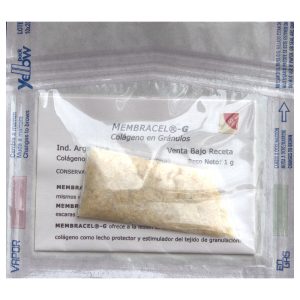 Alternative view of MEMBRACEL®-G  Colágeno biológico en gránulos sobre 1 gramo- Regeneración de tejido Heridas profundas